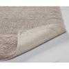 Better Trends 4 Piece Bathroom Rug Set 100% Cotton Non-Slip Washable Bath Mat, Soft & Absorbent Bath Rugs for Bath Room, Shower, Bathtub & Spa Floors Beige Granada Collection view 1