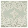 Better Trends 3 Pieces Set Chenille Bedspread King Size 100% Cotton Chenille Bedding Lightweight Bedding Floral Design Bedroom Decor Sage Florence Collection view 3