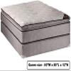 DS Solutions USA Spinal Plush Queen Size Mattress Set with Metal Bed Frame Included - Sleep System with Enhanced Cushion Support, Good for Your Back, Orthopedic view 2