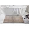 Better Trends 4 Piece Bathroom Rug Set 100% Cotton Non-Slip Washable Bath Mat, Soft & Absorbent Bath Rugs for Bath Room, Shower, Bathtub & Spa Floors Beige Granada Collection view 1
