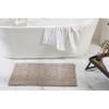 Better Trends 4 Piece Bathroom Rug Set 100% Cotton Non-Slip Washable Bath Mat, Soft & Absorbent Bath Rugs for Bath Room, Shower, Bathtub & Spa Floors Beige Granada Collection view 3