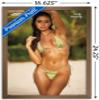 Trends International Sports Illustrated: Swimsuit Edition - Cindy Kimberly 22 Wall Poster, 14.725" x 22.375", Bronze Framed Version view 3
