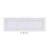 Better Trends 100% Cotton Hotel Collection Bath Mats, White & Ivory Bath Mat - Tufted, Reversible & Absorbent & Machine Washable Bath Mats Runner for Tub, Shower, and Bath Room, 20" x 60" view 2