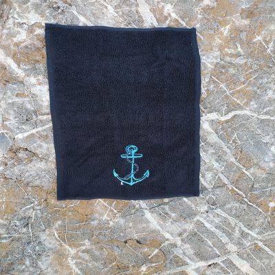 Americana Anchor Hand Towel Set, 11''x18'', Pack (6)