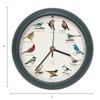 Mark Feldstein, The Original Singing Bird Clock, 25th Anniversary Edition, 8 Inch, Green view 2