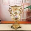 DUNAKE Ceramic Vase Large, Vase for Flowers Modern for Home Decor, Decorative Vase for Living Room European Retro Decoration, Creative Housewarming Wedding Gifts (Color : A) view 2