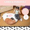 BigMouth x Squishmallows Original Inflat-A-Pal, Inflatable Floor Pillow, Jumbo Animal Cushion Lounger for Kids - Ronnie The Cow Squishmallow view 3