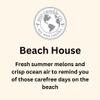 Eco Candle Co. Recycled Candle, Beach House, 26 oz. - Scents of Melons & Ocean Air - 100% Soy Wax, No Lead, Kraft Paper Label & Lid, Hand Poured, Phthalate Free view 2
