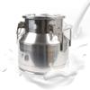 12 Liters Stainless Steel Milk Tank, Large Capacity Wine Milk Barrel Wine Barrel Milk Tank Portable Pot With Sealed Lid Barrel, Suitable For Kitchen Restaurant Family Milk Tea Shop view 1