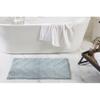 Better Trends 2 Piece Bathroom Rug Set 100% Cotton Non-Slip Washable Bath Mat, Soft & Absorbent Bath Rugs for Bath Room, Shower, Bathtub & Spa Floors Blue Hugo Collection view 2