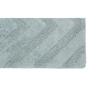 Better Trends 2 Piece Bathroom Rug Set 100% Cotton Non-Slip Washable Bath Mat, Soft & Absorbent Bath Rugs for Bath Room, Shower, Bathtub & Spa Floors Blue Hugo Collection view 4