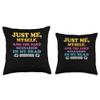Cancer Zodiac Sign Facts Sarcasm Vibes Astrology Throw Pillow view 3