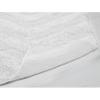 Better Trends 2 Piece Bathroom Rug Set 100% Cotton Non-Slip Washable Bath Mat, Soft & Absorbent Bath Rugs for Bath Room, Shower, Bathtub & Spa Floors White Hugo Collection view 3