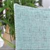 24x24 Pillow Covers Set of 2 Mint Green, Soft Textured Chenille Throw Pillows Cases Cozy Large Cushion Covers for Couch, Modern Square Big Pillowcases, Oversized Euro Shams Sofa Pillow Covers view 3