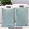24x24 Pillow Covers Set of 2 Mint Green, Soft Textured Chenille Throw Pillows Cases Cozy Large Cushion Covers for Couch, Modern Square Big Pillowcases, Oversized Euro Shams Sofa Pillow Covers view 4