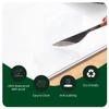 56x60 Multisize Vinyl Desk Pad Mat Clear Plastic Dining Table Protector PVC Tablelcloth Sofa Table Protector Coffee Glass End Side Table Cloth Top Protection Countertop Cover Waterproof Rectangle view 4