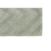 Better Trends 2 Piece Bathroom Rug Set 100% Cotton Non-Slip Washable Bath Mat, Soft & Absorbent Bath Rugs for Bath Room, Shower, Bathtub & Spa Floors Dark Sage Hugo Collection view 1