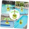 Ipetboom Coconut Tree Inflatable Ice Bucket PVC Beverage Cooler for Beach Parties Gatherings and Outdoor Fun for Beer and Drinks Unique Tropical Decor view 3