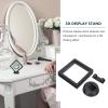 Mipcase Set of 8 Pcs Black 3D Floating Frame Display Holder Stands, Medallions, Jewelry, Challenge Coin view 4