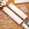 280 Pcs 70 Set 27.5 Bobo Balloon Sticks with Cups Clear Long Bobo Balloon Holders Reusable Plastic Stand for Wedding Party Holidays Anniversary Decorations view 4