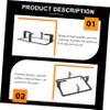 Cabilock 1pc Non- Gas Stove Rack Cast Support Bracket for Kitchen Pot Holder Stove Accessory for Home Restaurant and Cafe Use view 4