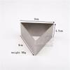 5pcs 9cm Trigon Shape 304 Stainless Steel Small Mousse Ring Mold Baking Cake Tiramisu Cheese Molds DIY Sugarcraft Bakery Moulds view 2