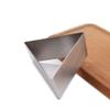 5pcs 9cm Trigon Shape 304 Stainless Steel Small Mousse Ring Mold Baking Cake Tiramisu Cheese Molds DIY Sugarcraft Bakery Moulds view 3