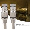 2pcs Sturdy Keg Beer Balls Lock Post Connector, 304 Stainless Balls Lock Keg Posts, Type keg Balls Lock Post & Poppet Female Thread Gas and Liquid Thread Keg Adapter Kit, 304 Stainless Balls Lock Ke view 3