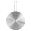 Stainless Steel Electric Hotplate With Handle for Coffee Milk Cookware Stovetop Cooking Gas Stove Glass Stovetop Converter(20cm) , Induction Cooker Heat Diffuser , Induction Cooker Heat Diffuser , S view 1