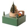 Acofuns Christmas Wooden Music Box Present Christmas Train Musical Box for Her,Musical Box Smart Castle Toy Birthday Present for Lover Friends and Children view 1