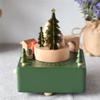 Acofuns Christmas Wooden Music Box Present Christmas Train Musical Box for Her,Musical Box Smart Castle Toy Birthday Present for Lover Friends and Children view 3