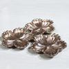 Handmade Decorative Bronze Color Coated 8.26 x 8.26 x 0.98 Inches Aluminium Tray 039AB view 3