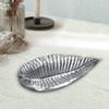 Handmade Decorative Silver Color Coated 5.51 x 3.93 x 0.98 Inches Aluminium Tray 041AB view 1