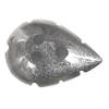 Handmade Decorative Silver Color Coated 5.51 x 3.93 x 0.98 Inches Aluminium Tray 041AB view 2