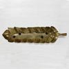 Handmade Decorative Gold Color Coated 15.78 x 3.74 x 1.18 Inches Aluminium Tray 033AB view 2