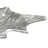 Handmade Decorative Silver Color Coated 8.26 x 5.9 x 0.78 Inches Aluminium Tray 042AB view 4