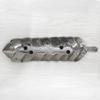 Handmade Decorative Silver Color Coated 15.78 x 3.74 x 1.18 Inches Aluminium Tray 033AB view 2