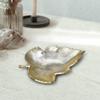 Handmade Decorative Gold Color Coated 6.69 x 5.11 x 0.9 Inches Aluminium Tray 057AB view 1