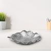 Handmade Decorative Silver Color Coated 12 x 11.5 x 3 Cms Aluminium Tray GMVK052 view 1