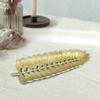 Handmade Decorative Gold Color Coated 20 x 9 x 1.5 Cms Aluminium Tray GMVK051 view 1