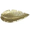 Handmade Decorative Gold Color Coated 14 x 10 x 2.5 Cms Aluminium Tray GMVK041 view 3