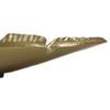 Handmade Decorative Gold Color Coated 14 x 10 x 2.5 Cms Aluminium Tray GMVK041 view 4