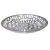 Handmade Decorative Silver Color Coated 14 x 14 x 3.5 Cms Aluminium Tray GMVK063 view 3