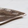 Handmade Decorative Bronze Color Coated 27.5 x 15.5 x 2 Cms Aluminium Tray GMVK037 view 4