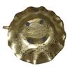 Handmade Decorative Gold Color Coated 12 x 11.5 x 3 Cms Aluminium Tray GMVK052 view 2