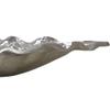 Handmade Decorative Silver Color Coated 18 x 9.5 x 2 Cms Aluminium Tray GMVK054 view 4