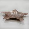 Handmade Decorative Bronze Color Coated 36 x 36 x 3 Cms Aluminium Tray GMVK036 view 3