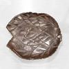 Handmade Decorative Bronze Color Coated 38 x 33 x 6 Cms Aluminium Tray GMVK030 view 2