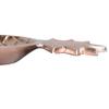 Handmade Decorative Bronze Color Coated 18.3 x 10 x 2 Cms Aluminium Tray GMVK044 view 4