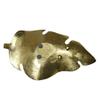 Handmade Decorative Gold Color Coated 16.5 x 8 Cms Aluminium Tray GMVK059 view 2